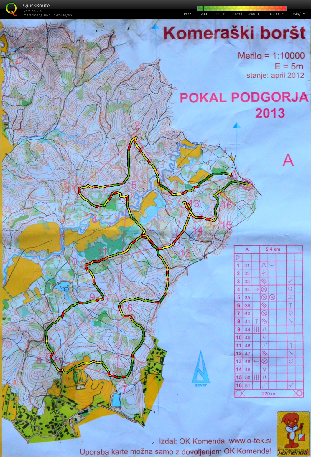 Komeraški boršt ZL 3 2013 (24. 11. 2013)
