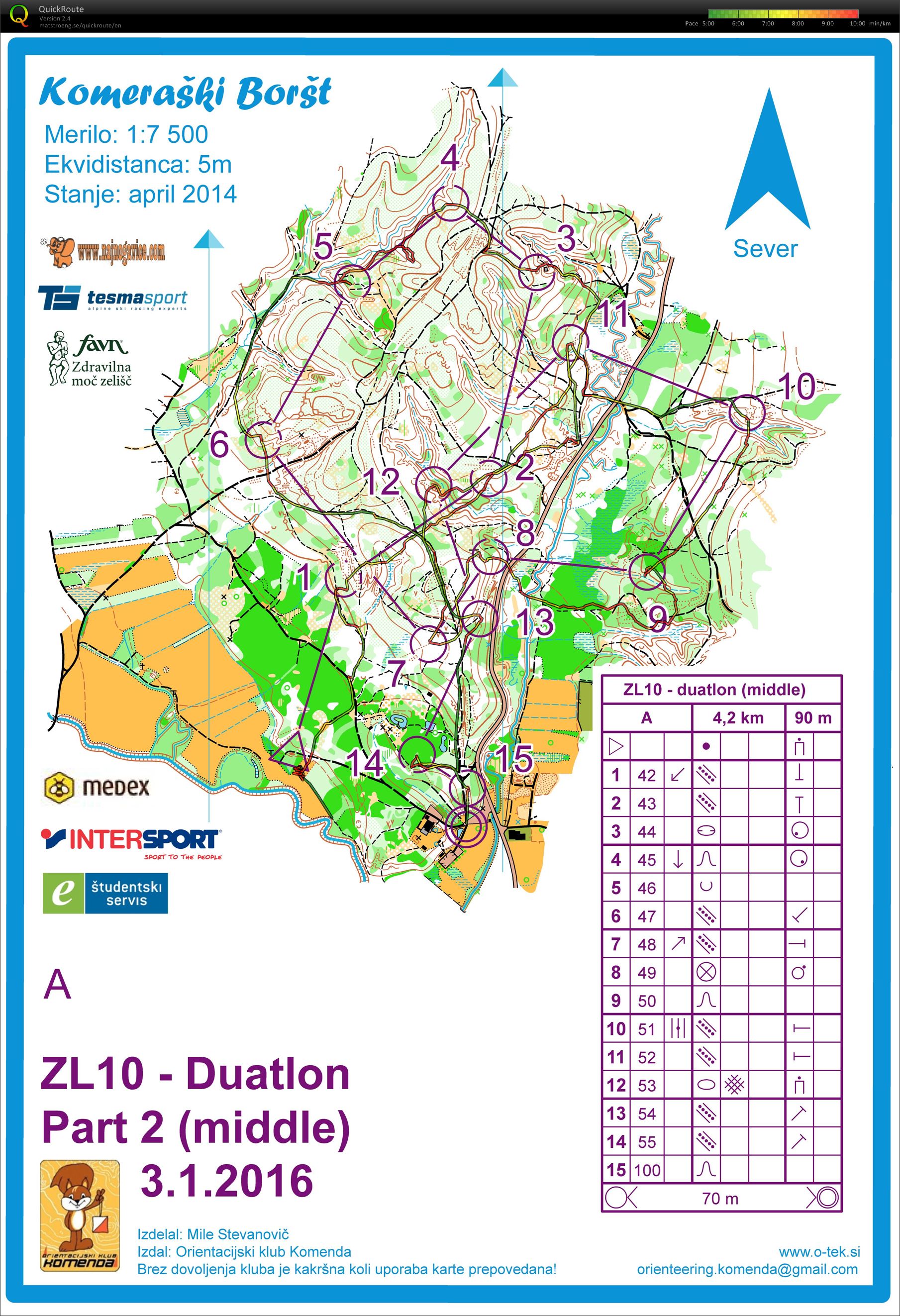 ZL 10 duatlon (03. 01. 2016)