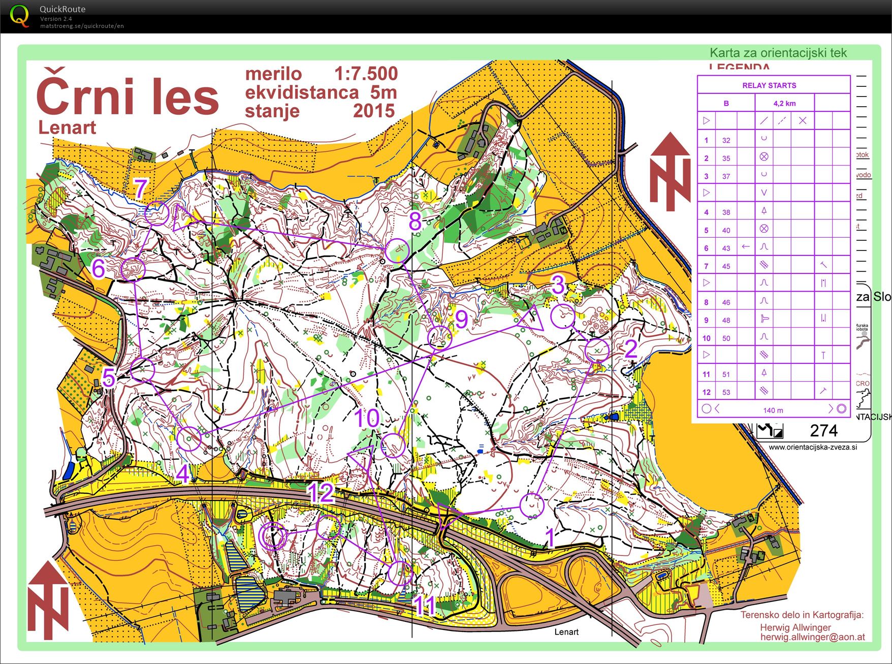 Relay starts training - 3.4.2016 - ?rni Les (03-04-2016)
