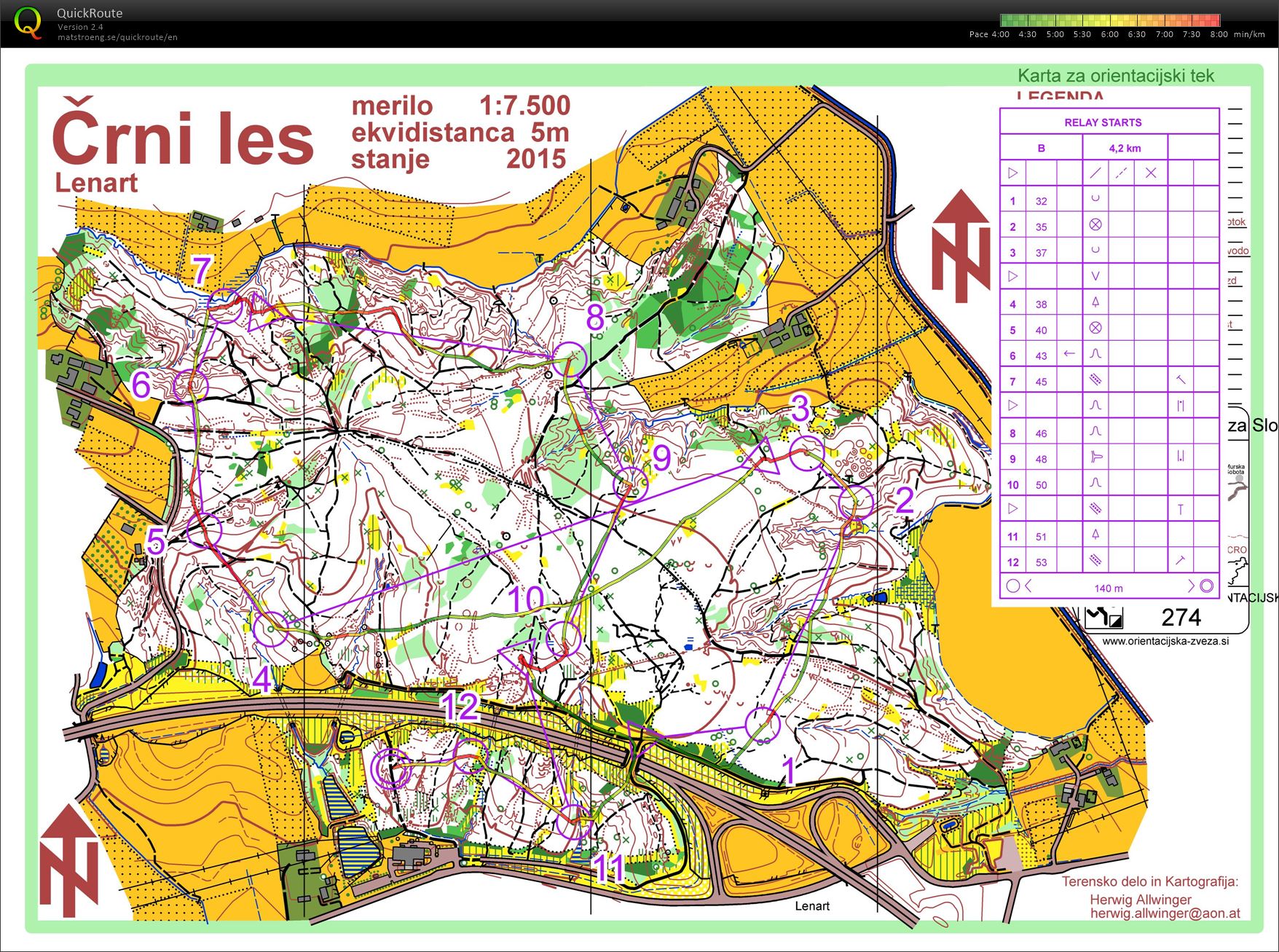 Relay starts training - 3.4.2016 - ?rni Les (03-04-2016)