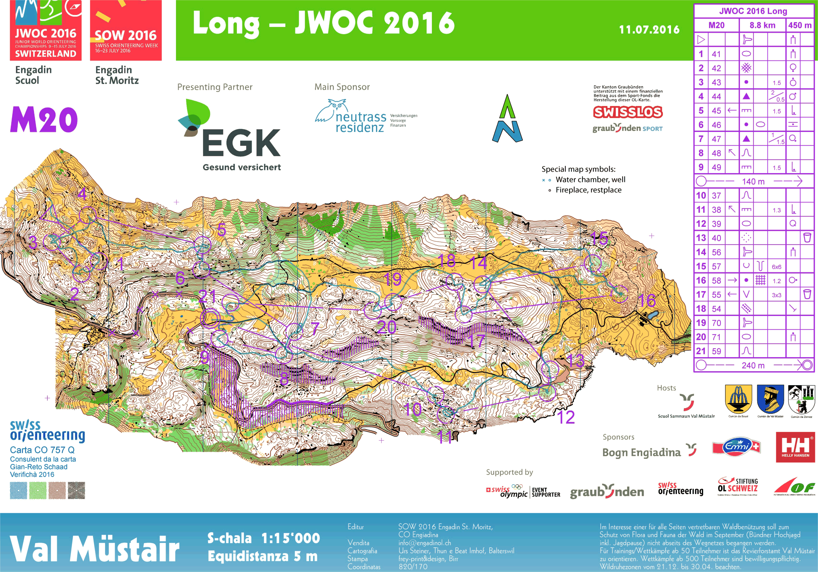 JWOC 2016 Long (11. 07. 2016)
