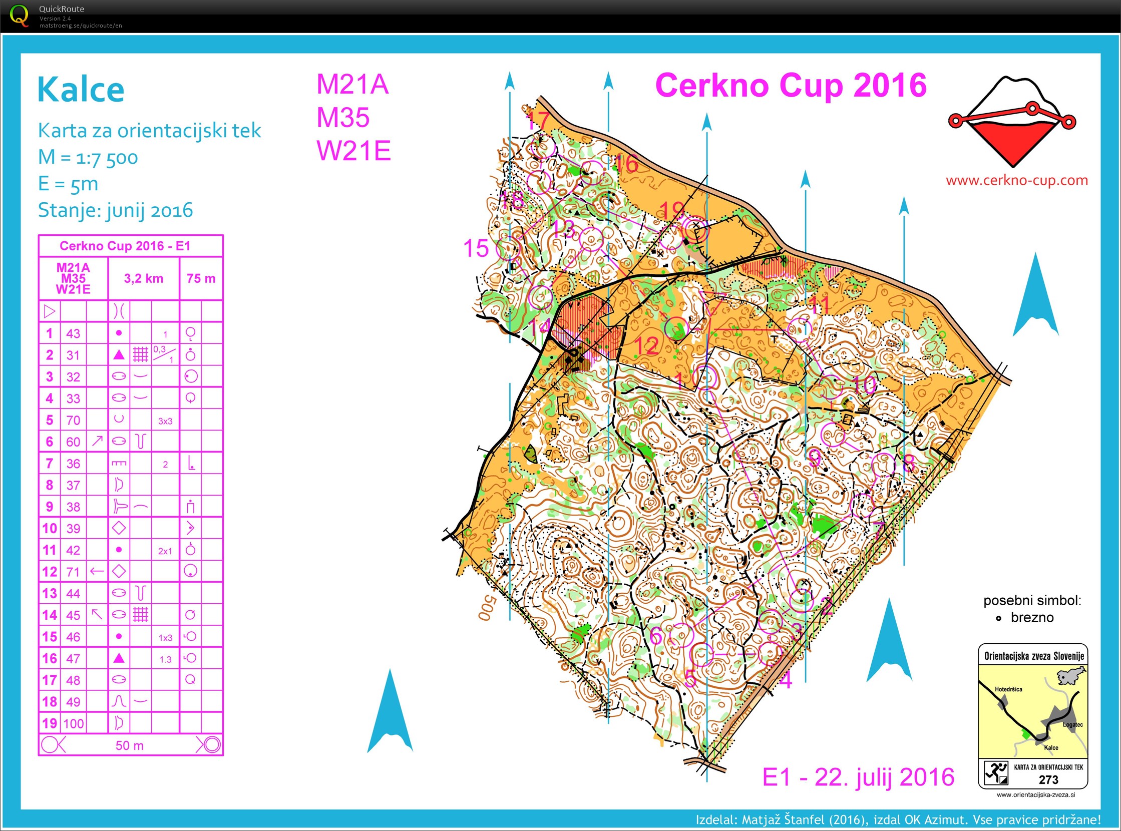 Cerkno Cup - E1 (22. 07. 2016)