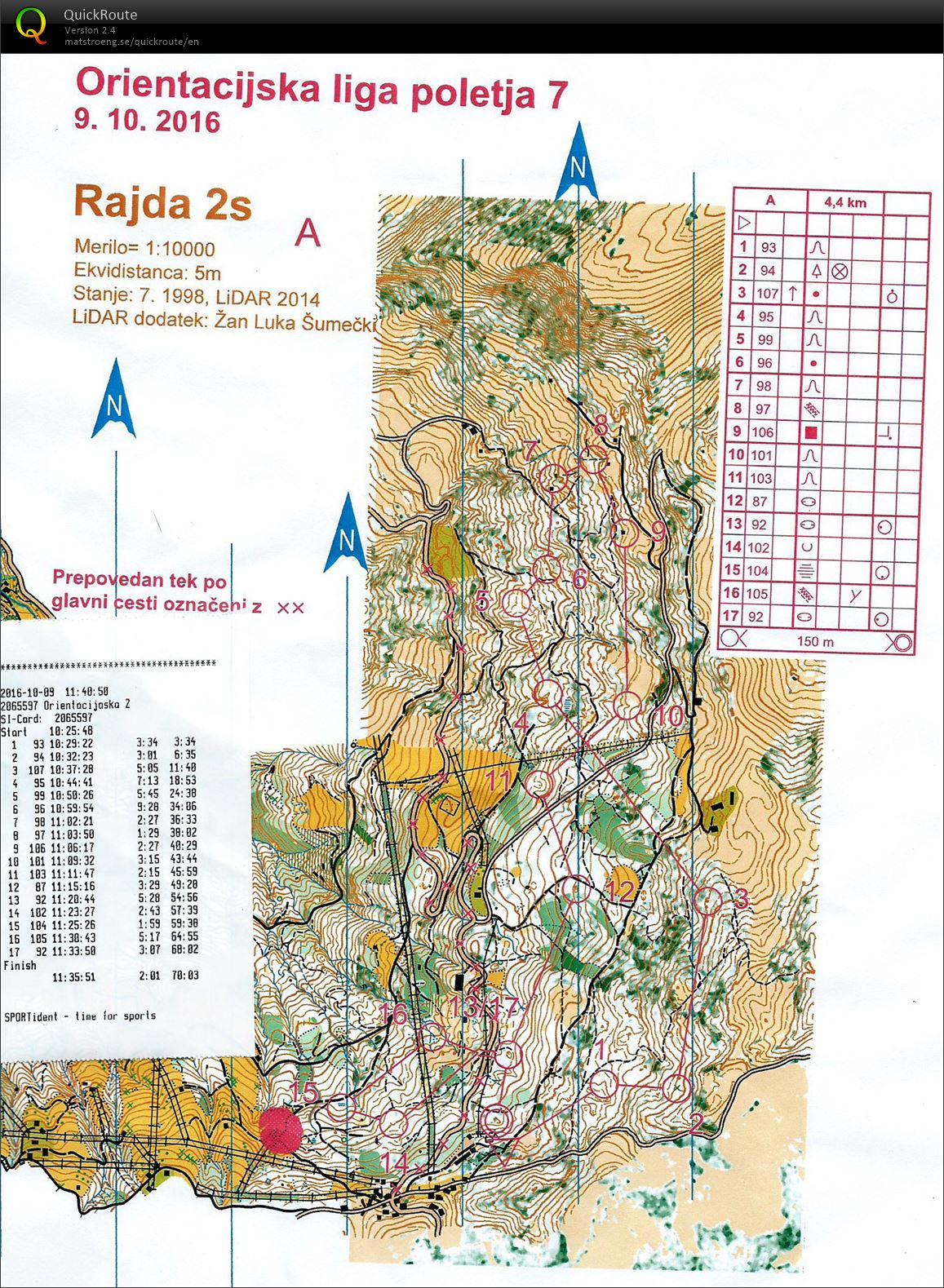 OLP 7 - Kladje (09.10.2016)