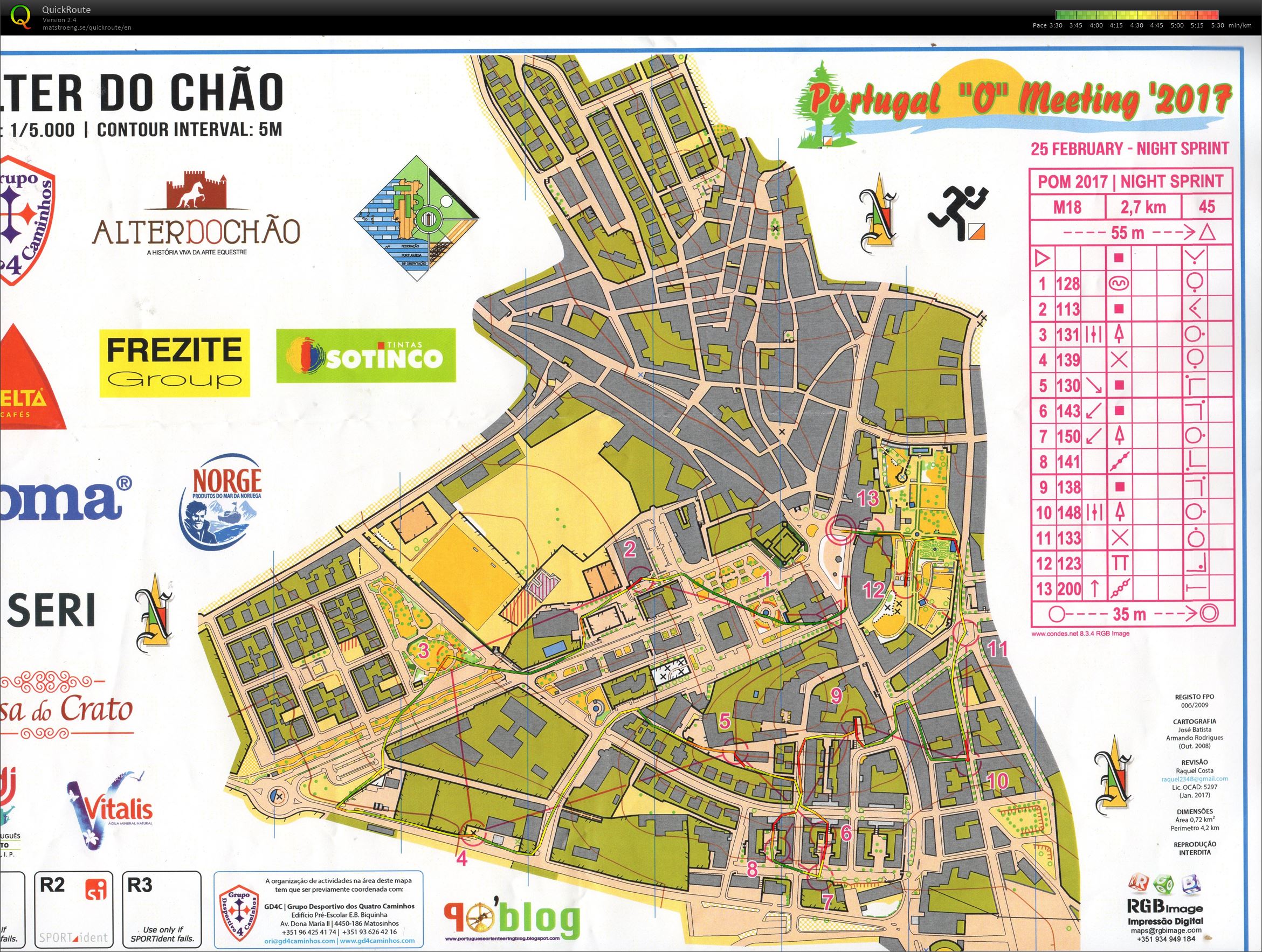 POM2017 - Night sprint (25. 02. 2017)