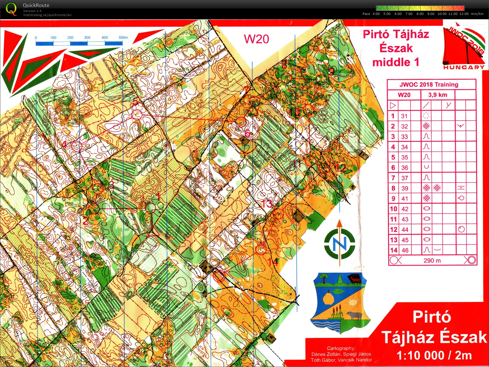JWOC TK1 Hungary - T1 (28. 10. 2017)