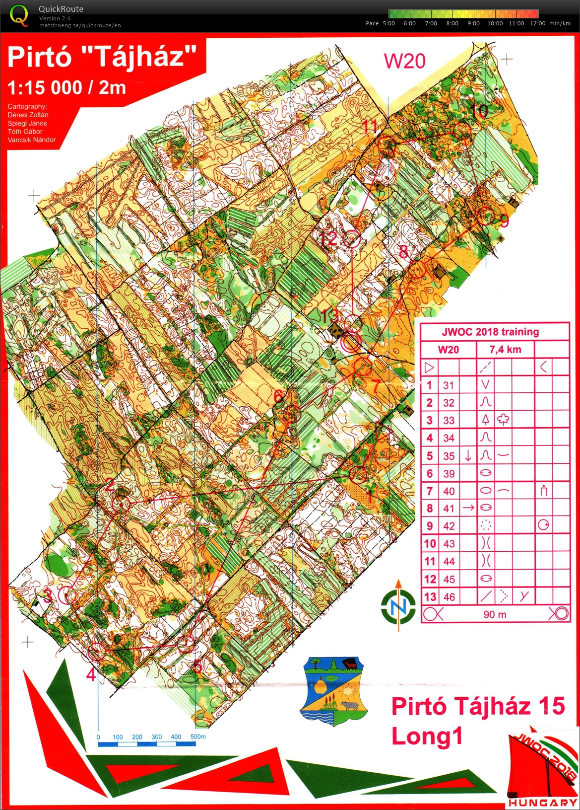 JWOC TK1 Hungary - T5 (30. 10. 2017)