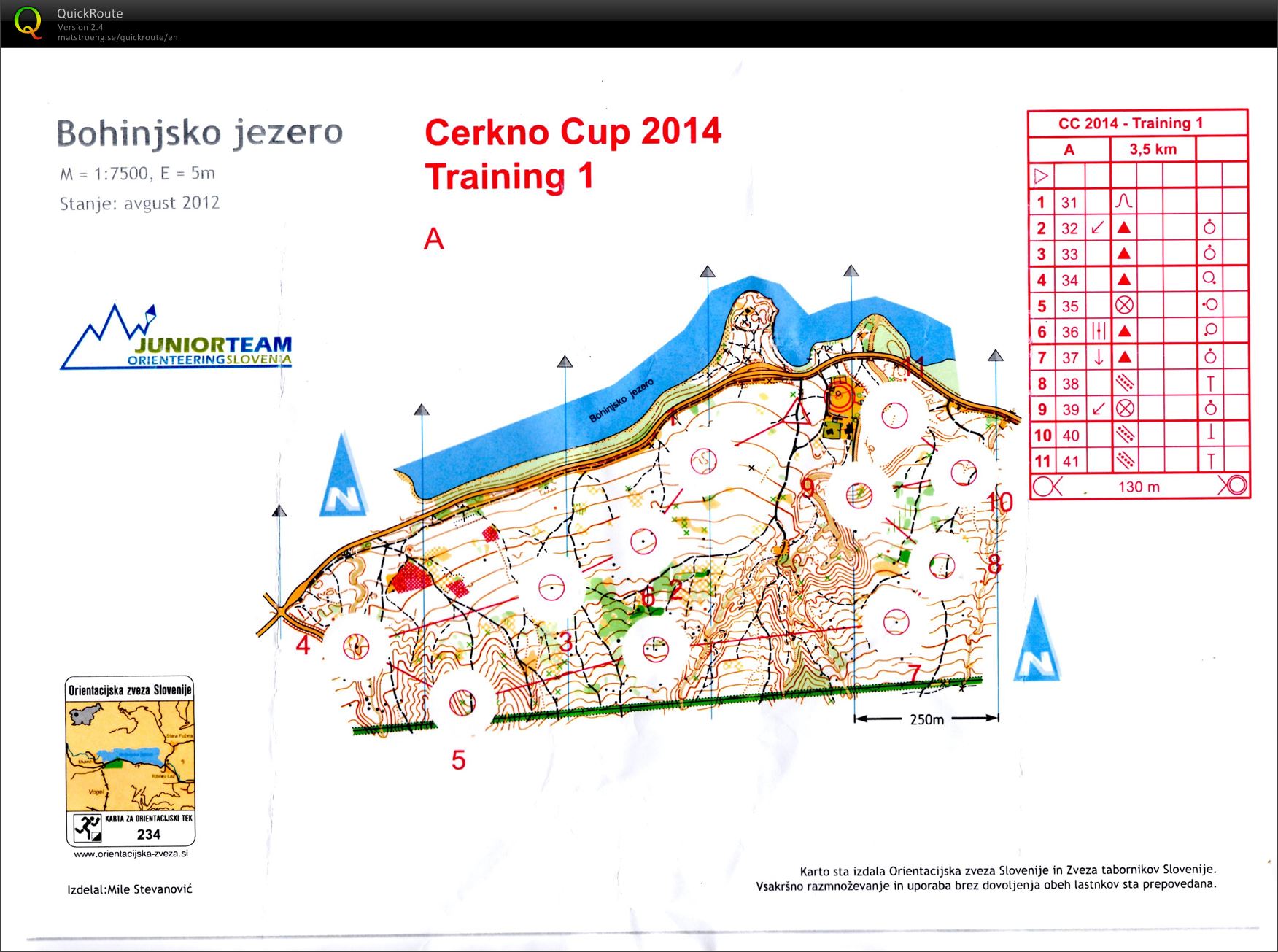 Cerkno cup 2014- trening 15.7.2014 (Bohinj) (15. 07. 2014)