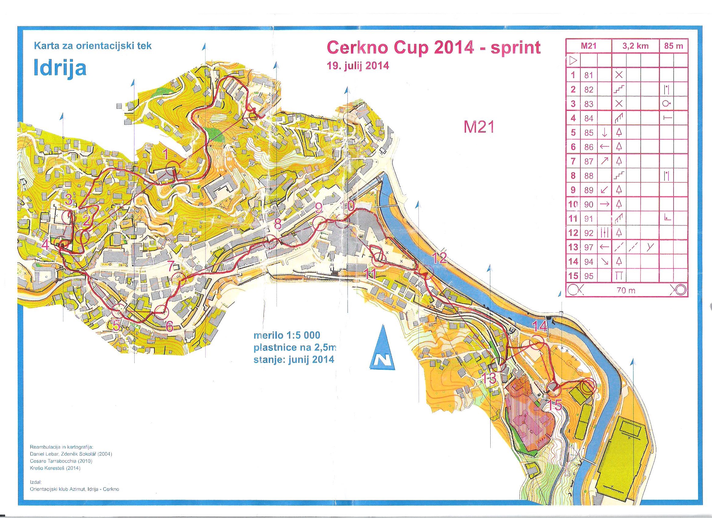 Cerkno cup sprint (19. 07. 2014)