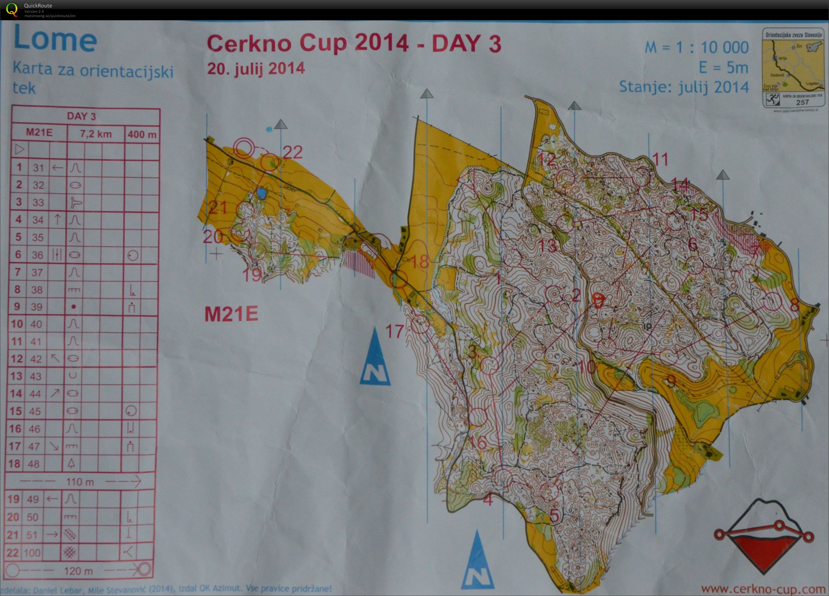 Cerkno cup 3. day (20. 07. 2014)