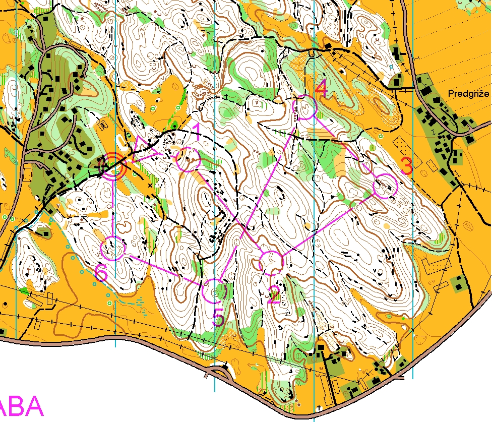 TK1 - T4 - one-man relay - ABA (30. 10. 2014)