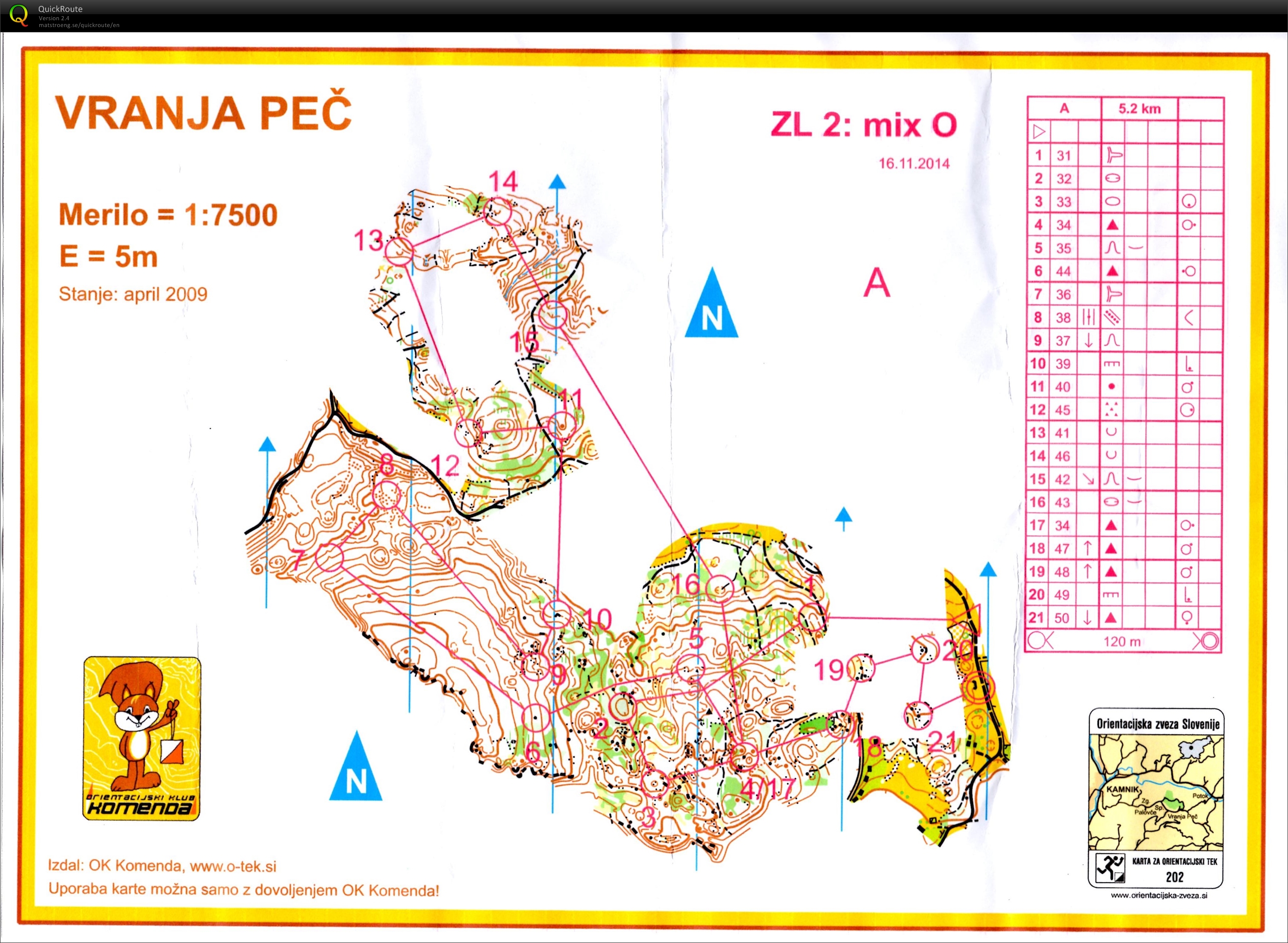 ZL 2- Vranja pec 16.11.2014 (16. 11. 2014)