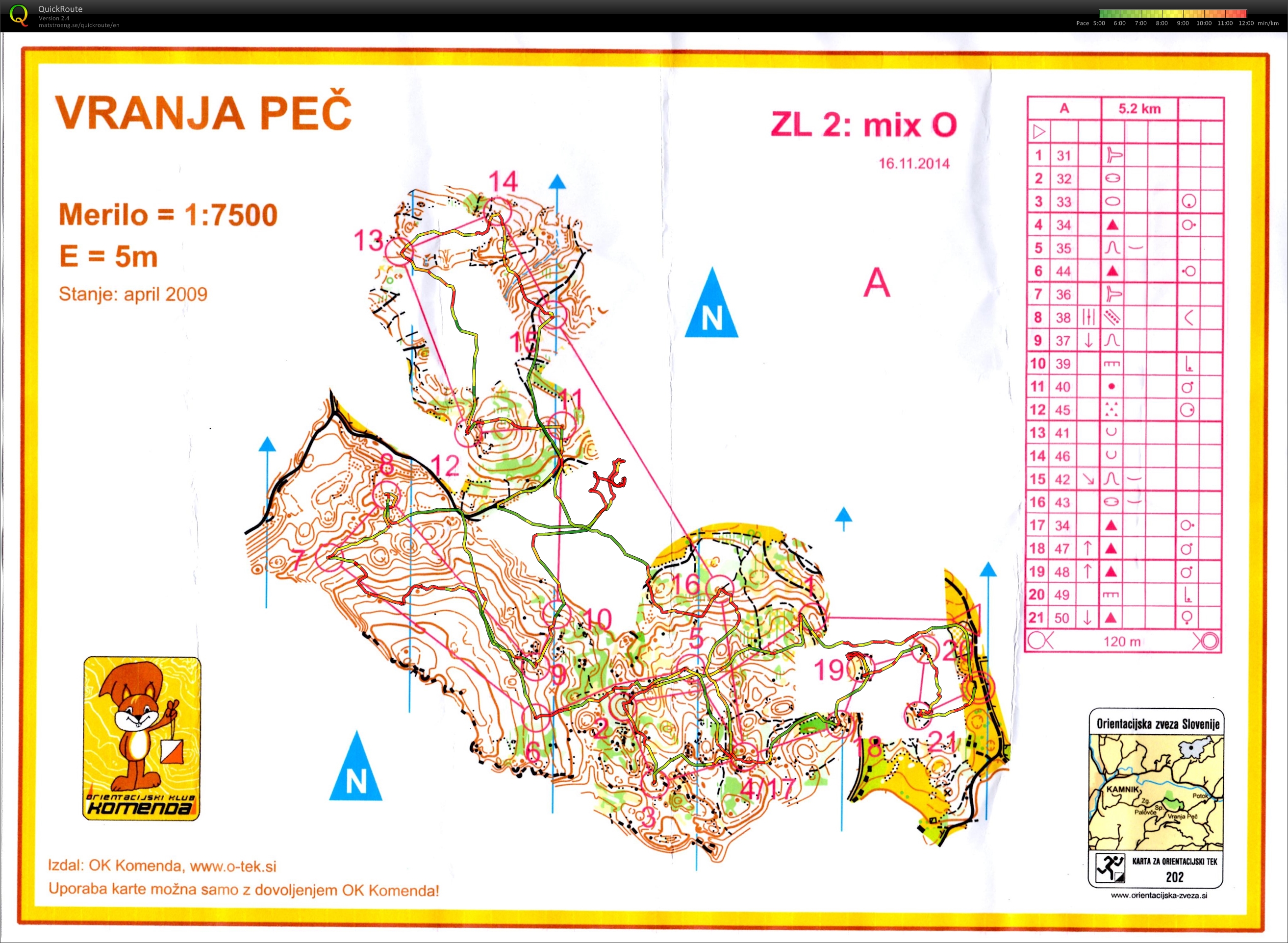 ZL 2- Vranja pec 16.11.2014 (16. 11. 2014)
