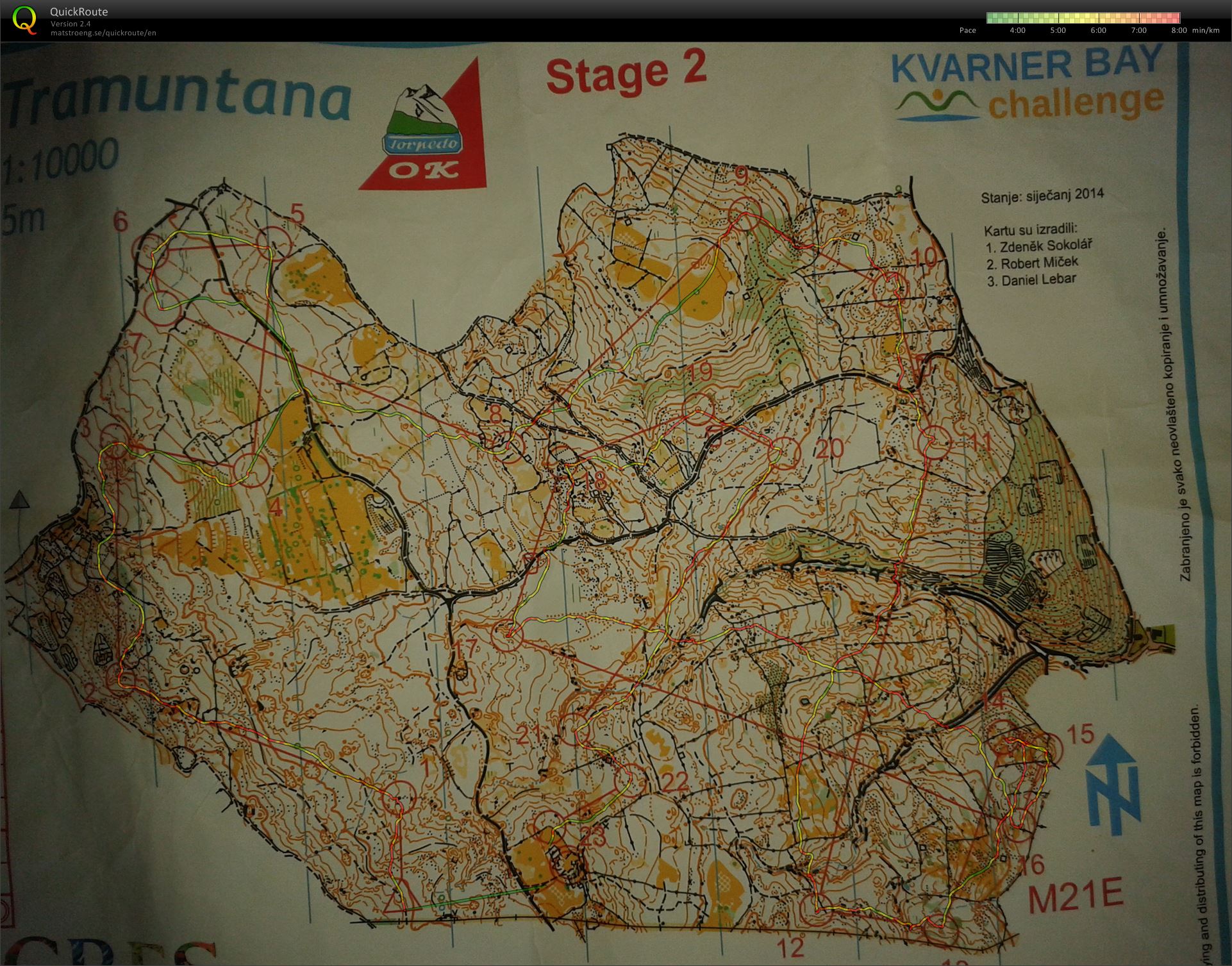 kvarner bay challenge stage 2 (2014-02-23)