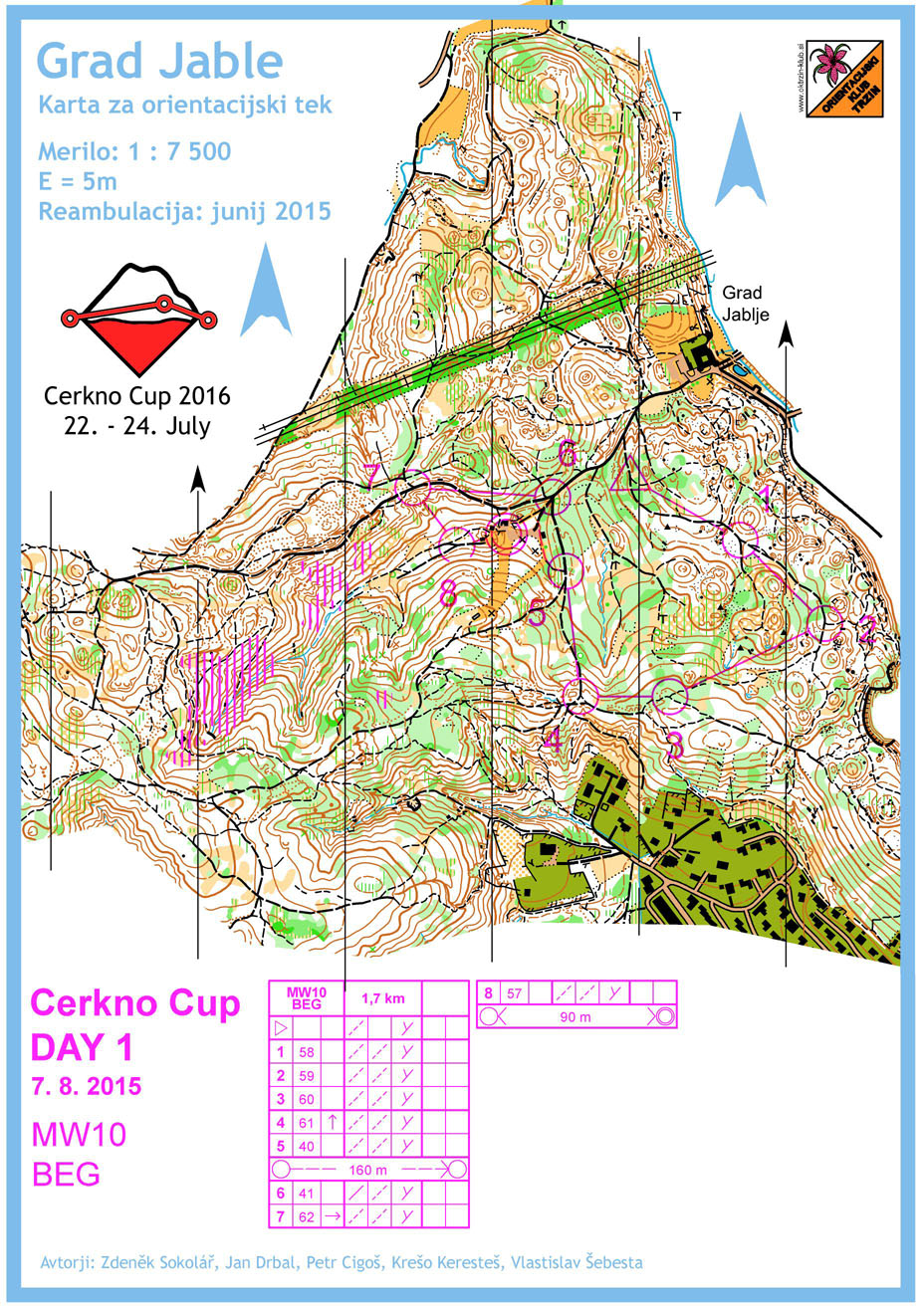 Cerkno Cup - 2015 - DAY 1 - MW10, BEG (07. 08. 2015)