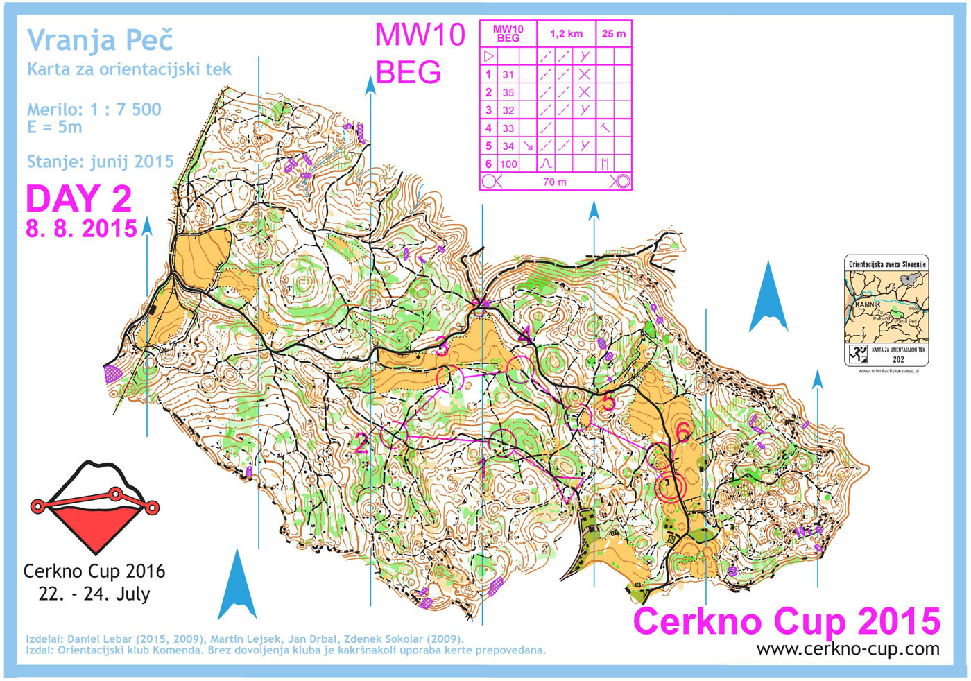 Cerkno Cup - 2015 - DAY 2 - MW10, BEG (08. 08. 2015)