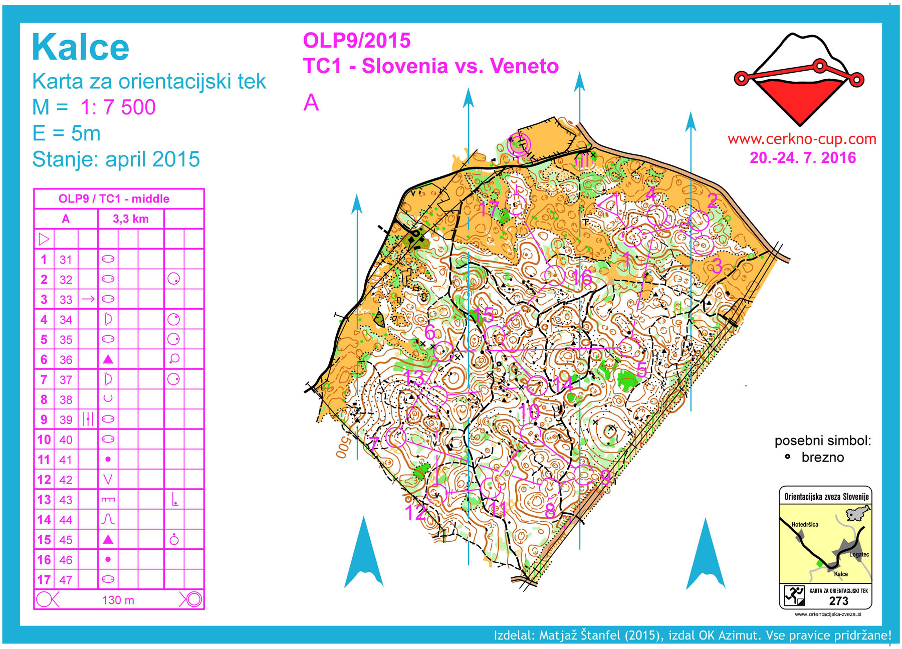 OLP9 - Slovenia vs. Veneto - A (07. 09. 2015)